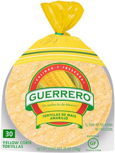 Guerrero Yellow Corn Tortillas 25 Oz Nutrition Information Innit guerrero-yellow-corn-tortillas-25-oz-nutrition-information-innit