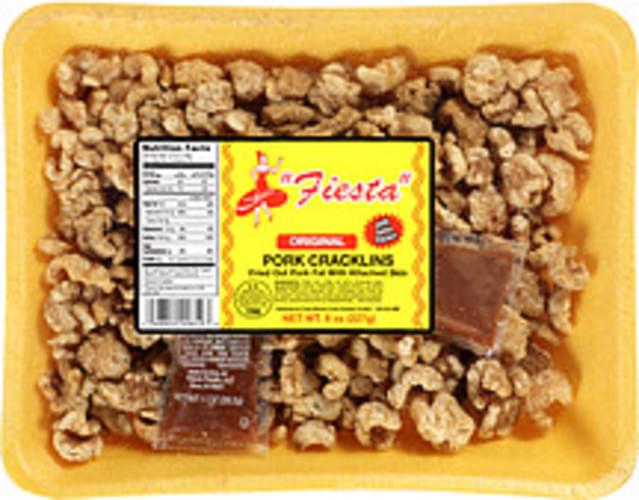 Fiesta Original Pork Cracklins 8 oz, Nutrition Information Innit