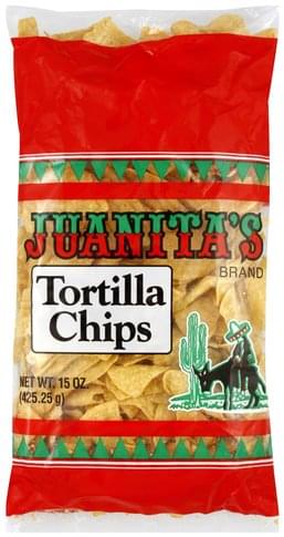 Juanitas Tortilla Chips - 15 oz, Nutrition Information | Innit