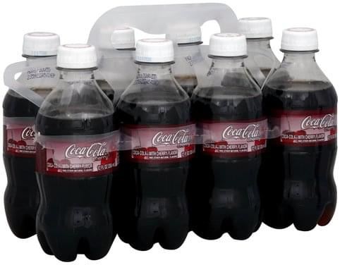 Coca Cola with Cherry Flavor Cola - 8 ea