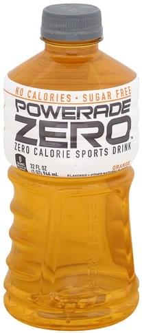 Carbs in powerade zero
