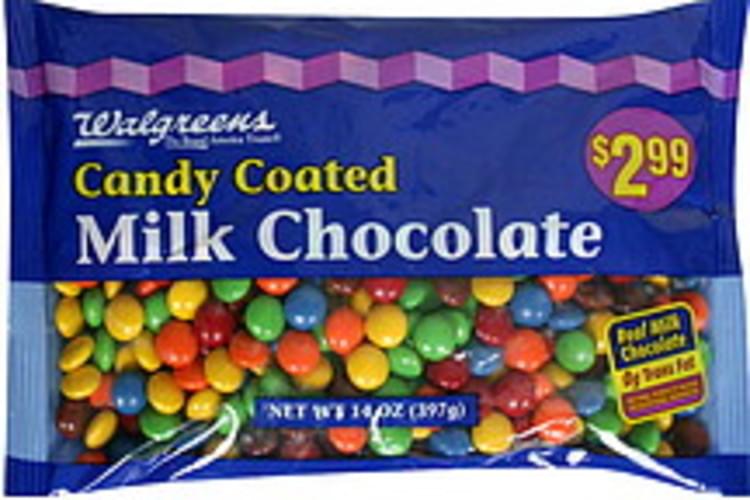 Walgreens Candy Coated Milk Chocolate 14 oz, Nutrition Information