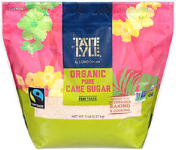 Tate & Lyle Organic Pure Cane Sugar 5 lb, Nutrition Information Innit
