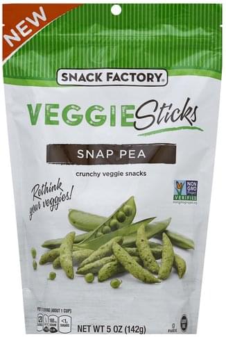 Snack Factory Snap Pea Veggie Sticks - 5 oz