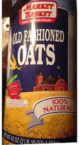 Market Basket Old Fashioned Oats - 40 g