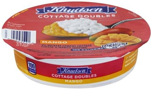 Knudsen 2 Milkfat Lowfat Mango Cottage Cheese 3 9 Oz
