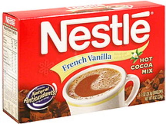 Nestle French Vanilla Hot Cocoa Mix 8 ea, Nutrition Information Innit