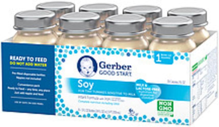 Gerber Good Start Formula Soy Ready To Feed Infant Formula 9 Pt Nutrition Information Innit