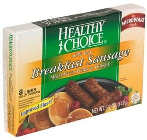 sausage fat low choice healthy smoked breakfast links innit
