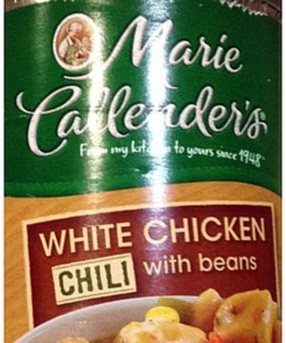 Marie Callender S White Chicken Chili With Beans 250 G Nutrition Information Innit