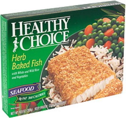 Healthy Choice Herb Baked Fish 10.9 oz, Nutrition Information Innit