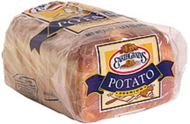 Earthgrains Premium Potato Bread 24 oz, Nutrition Information Innit