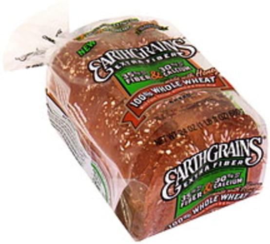 Earthgrains Made with Honey 100 Whole Wheat Bread 24 oz, Nutrition