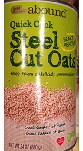Gold Emblem Abound Quick Cook Steel Cut Oats - 0 g