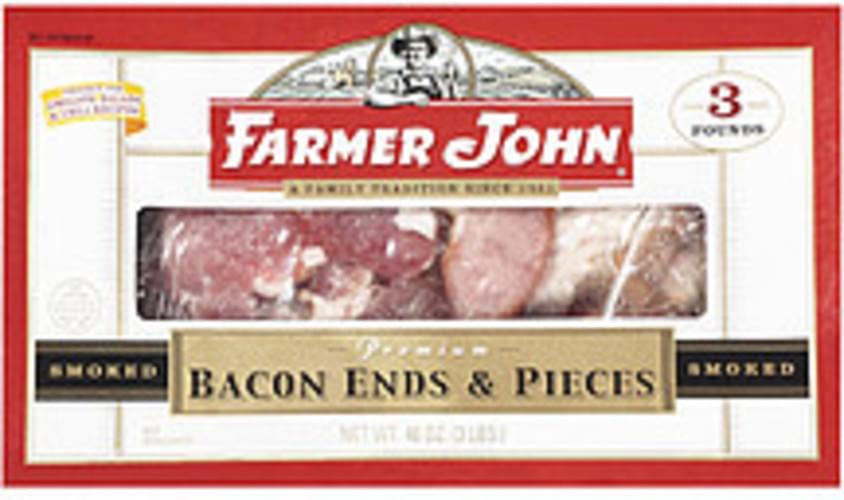 Farmer John Premium Bacon Ends & Pieces 48 oz, Nutrition Information