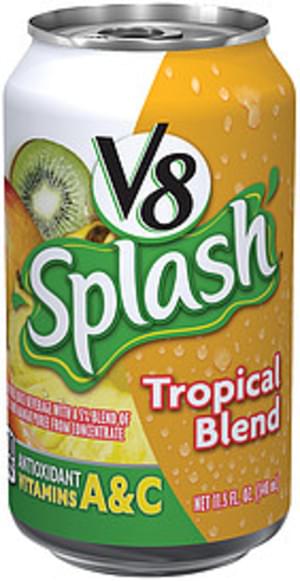 V8 Splash Tropical Blend Nutrition Facts Splash - tropical blend café roblox
