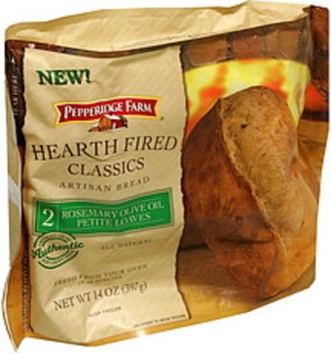 Pepperidge Farm Rosemary Olive Oil Petite Loaves Artisan Bread - 2 ea