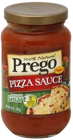 Prego Pizza Sauce 14 Oz Nutrition Information Innit