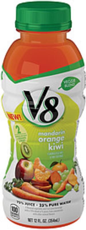V8 Mandarin Orange Kiwi Vegetable & Fruit Juice Beverage - 12 oz