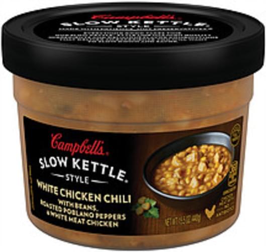 Campbell's Slow Kettle White Chicken Chili Soup - 15.5 oz