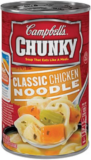 Campbell's Chunky Classic Chicken Noodle Soup - 18.6 oz ...