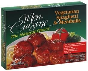 Mon Cuisine Spaghetti & Meatballs Vegetarian
