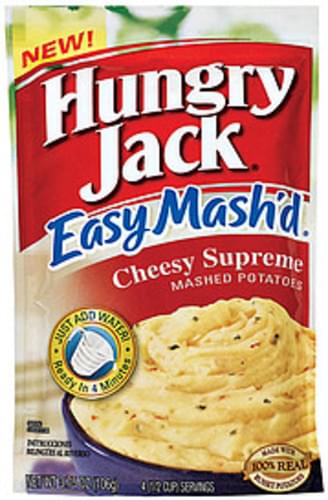 Hungry Jack Easy Mash d Cheesy Supreme Mashed Potatoes 3 75 Oz hungry-jack-easy-mash-d-cheesy-supreme-mashed-potatoes-3-75-oz