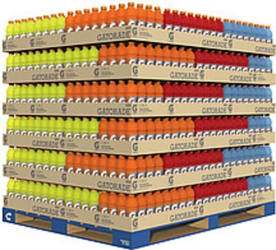 Gatorade Gatorade 20 Oz 8 Pk 54 Cases Pallet Display - 0, Nutrition ...
