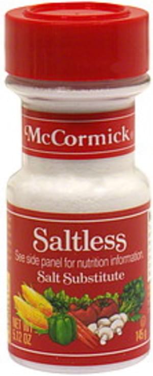 McCormick Salt Substitute Saltless - 5.12 oz