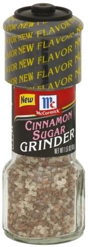 McCormick Grinder Cinnamon Sugar - 1.51 oz, Nutrition Information | Innit