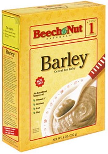 Beech Nut Barley Stage 1 Cereal For Baby 8 Oz Nutrition Information beech-nut-barley-stage-1-cereal-for-baby-8-oz-nutrition-information