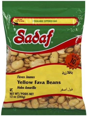 Sadaf Yellow Fava Beans - 12 oz