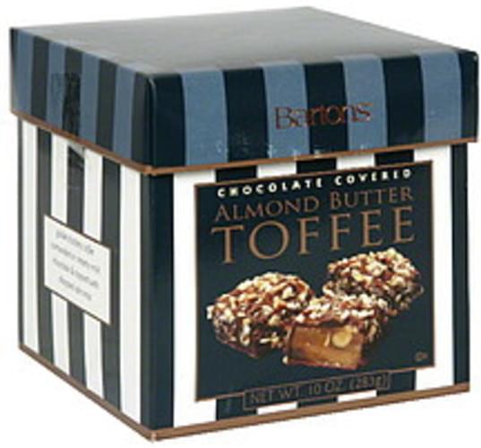 Bartons Chocolate Covered Almond Butter Toffee 10 oz, Nutrition