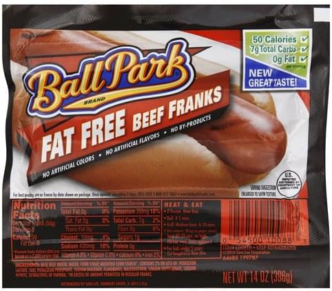 Ball Park Franks Nutrition Label Besto Blog Ball Park Franks Nutrition Label Besto Blog