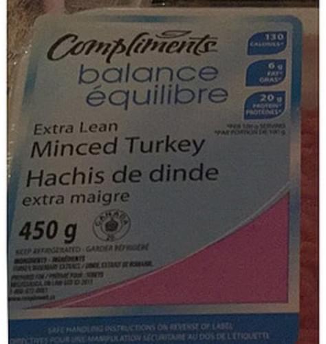 Compliments Balance Extra Lean Minced Turkey - 100 g