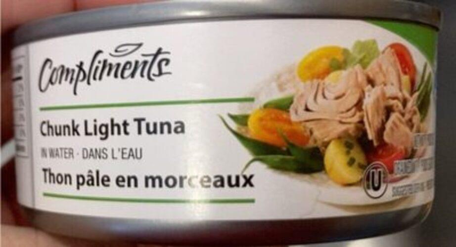 Compliments Chunk Light Tuna 60 g, Nutrition Information Innit