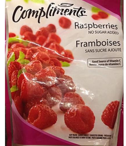 Compliments Raspberries - 140 g