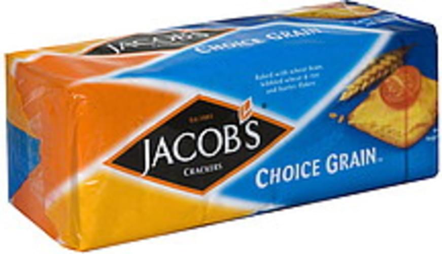 Jacobs Choice Grain Crackers 7.05 oz, Nutrition Information Innit