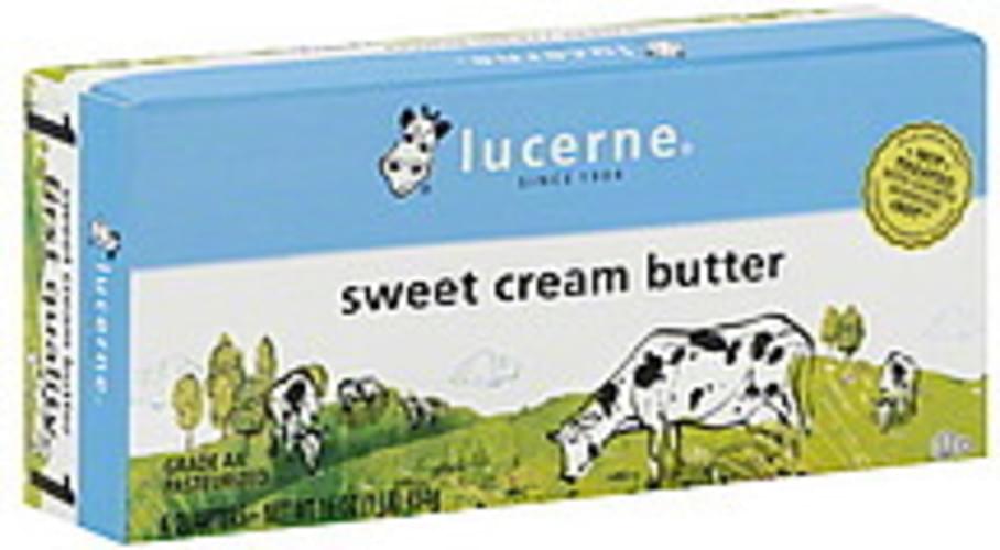 Lucerne Sweet Cream Butter 4 ea, Nutrition Information Innit
