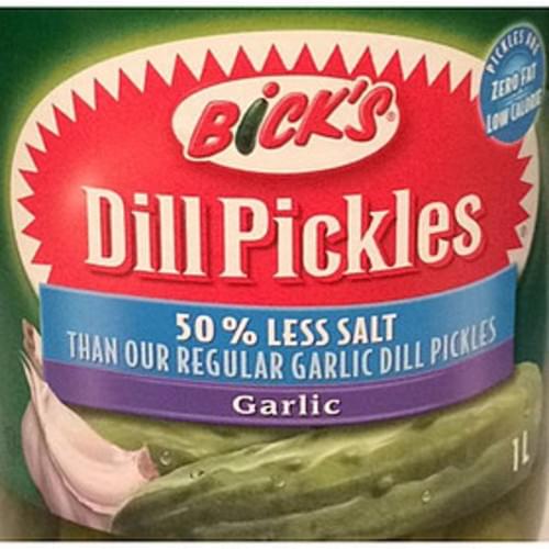 Bick's Dill Pickles 60 g, Nutrition Information Innit