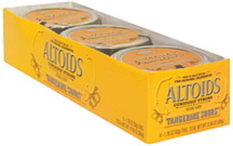 Altoids Tangerine Sours 6 ea, Nutrition Information Innit