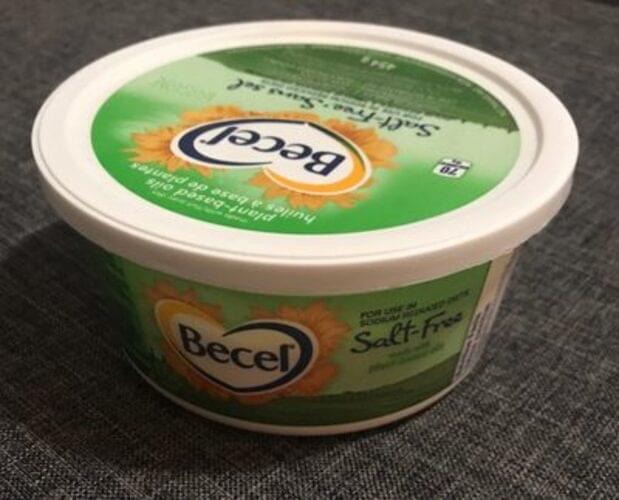 Becel SaltFree Margarine 10 g, Nutrition Information Innit
