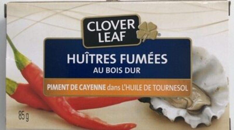 Clover Leaf Spicy Chili in Sunflower Oil Smoked Oysters 65 g
