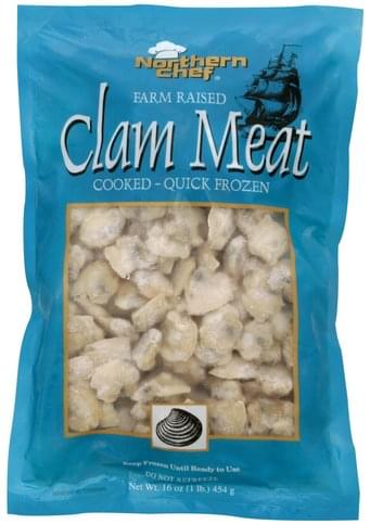 Northern Chef Cooked Clam Meat - 16 oz