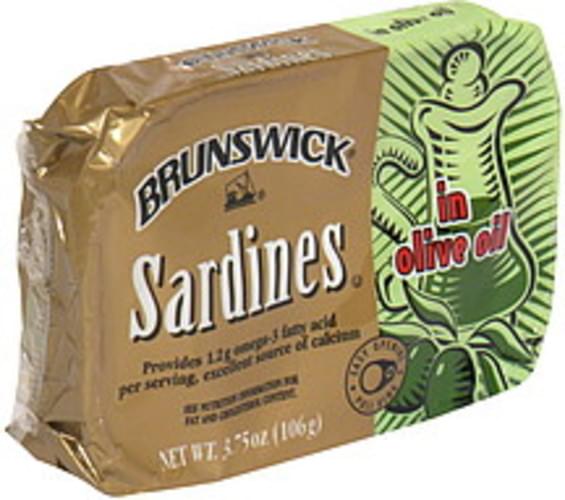 Brunswick Sardines 3.75 oz, Nutrition Information Innit