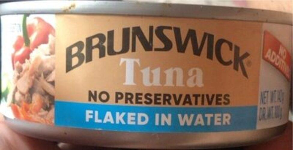 Brunswick Tuna Flaked in Water 56 g, Nutrition Information Innit
