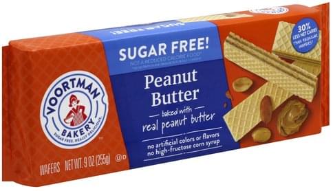 Voortman Sugar Free Peanut Butter Wafers 9 oz Nutrition Voortman Sugar Free Peanut Butter Wafers 9 oz Nutrition