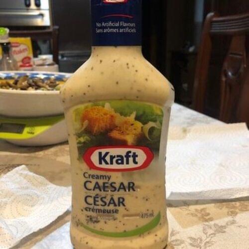 Kraft Caesar Dressing 15 ml, Nutrition Information Innit