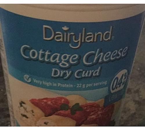 Dairyland Dry Curd Cottage Cheese 125 G Nutrition Information