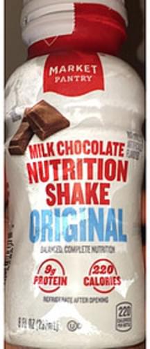 Market Pantry Original Milk Chocolate Nutrition Shake 0 G